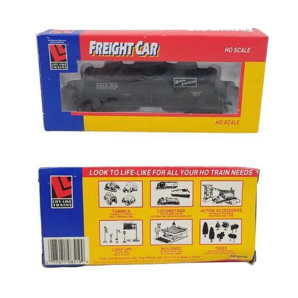 Vintage Life Like Trains North American Tanker Car HO Scale 8519 NATX 5912 - Picture 14 of 16